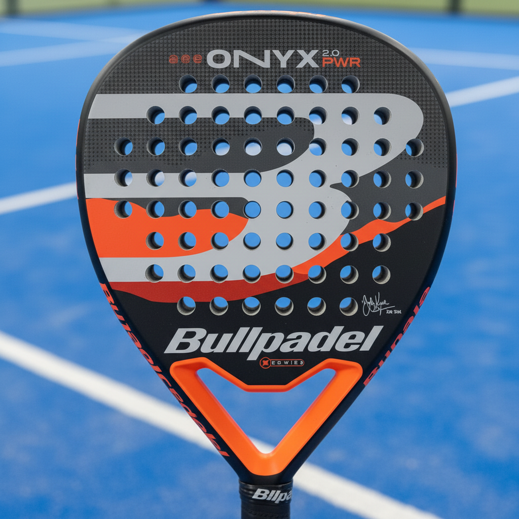 Bullpadel Onyx Naranja detalle