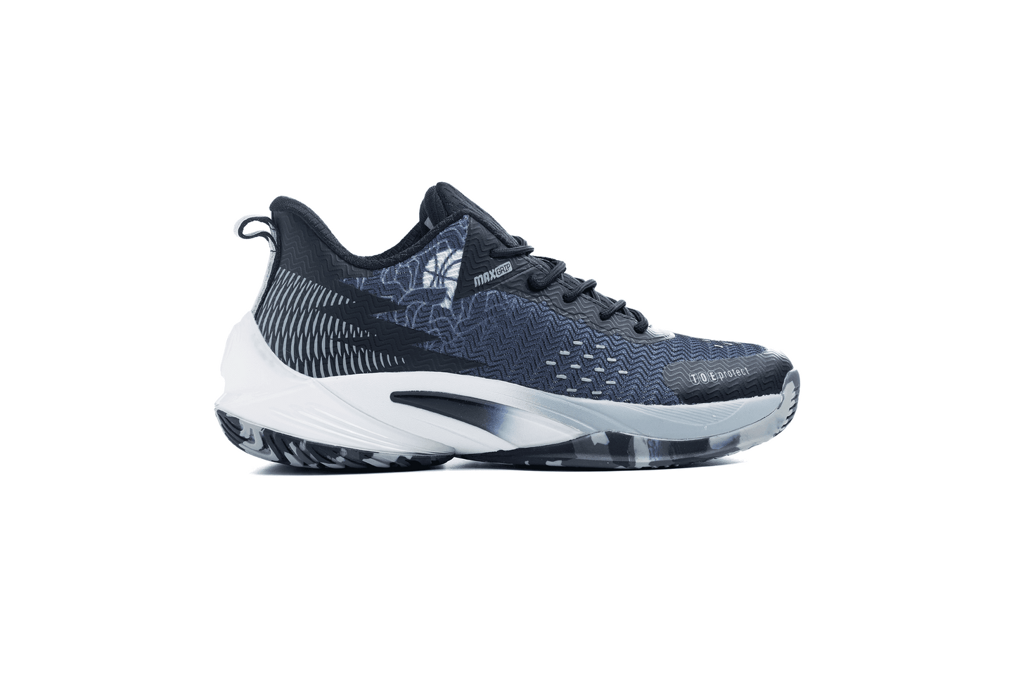Zapatillas Filament Jump Negro-Blanco