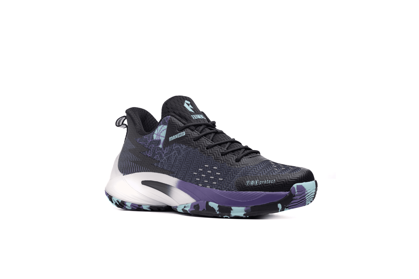 Zapatillas Filament Jump Negro-Violeta