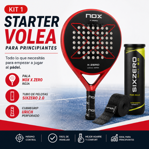 KIT 1 – Starter Volea para Principiantes