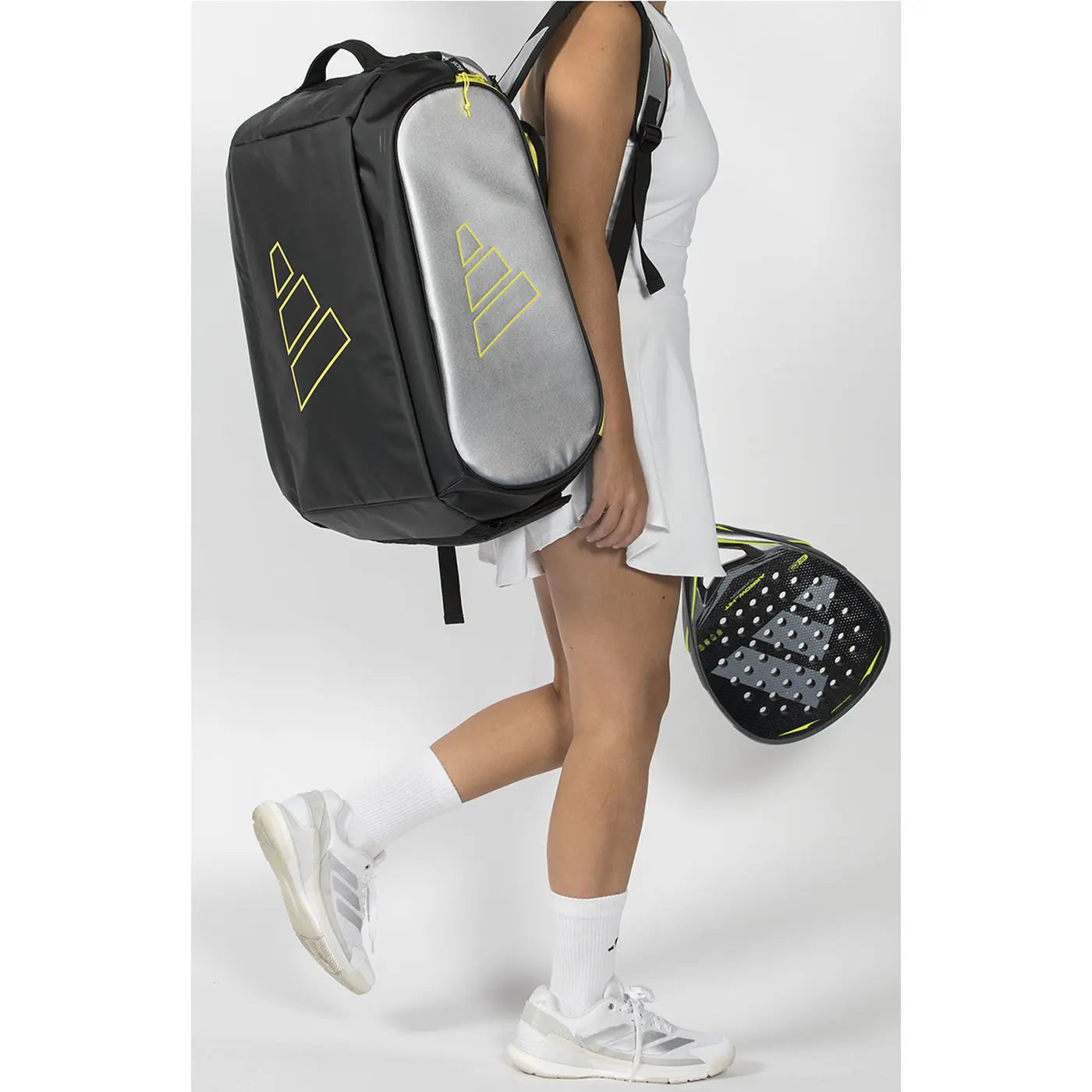 Bolso Adidas Tour Plata 3.5