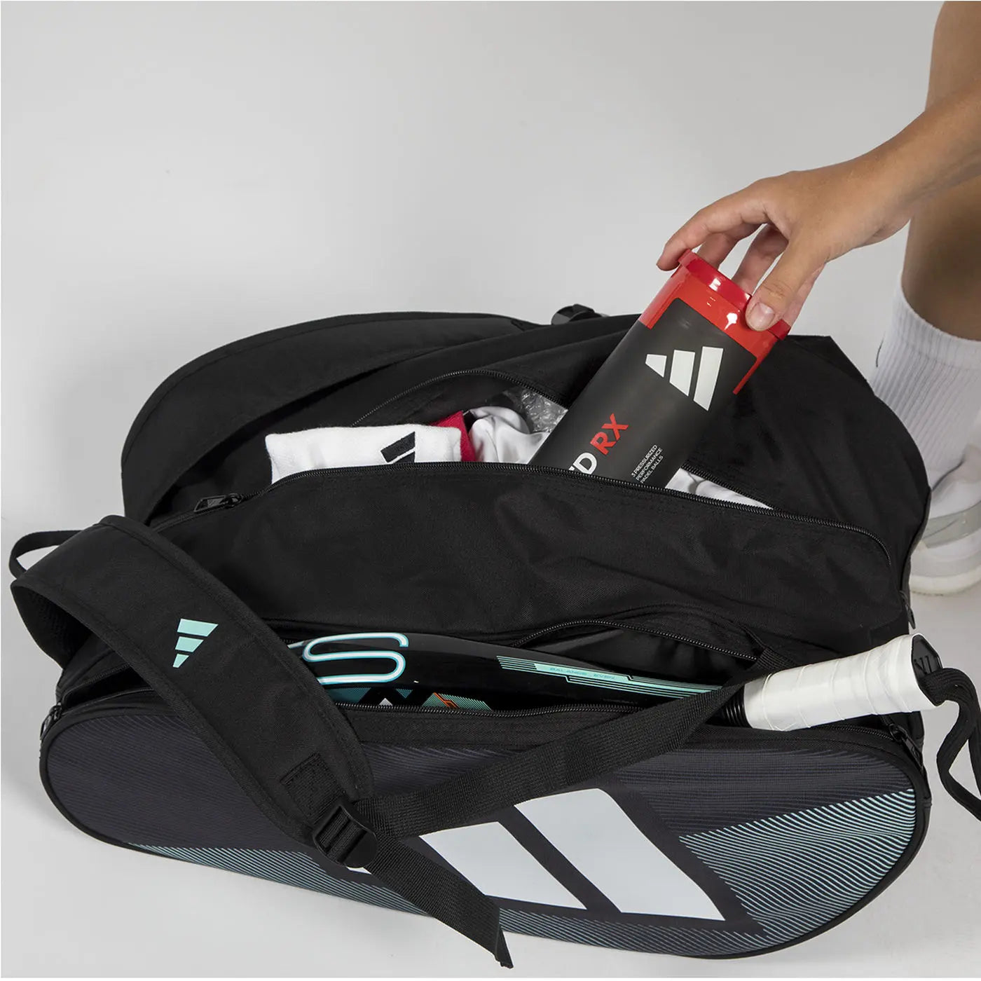 Bolso Adidas Control Negro 3.5