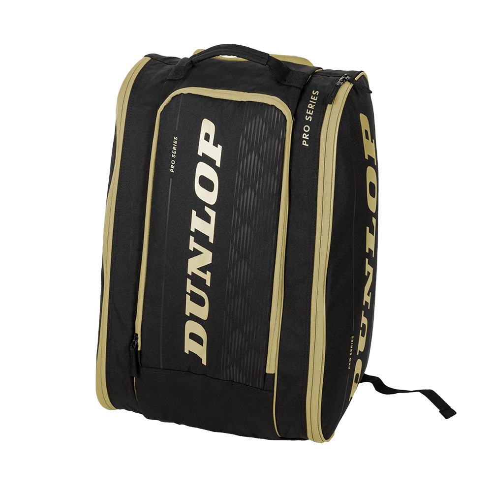 Bolso Paletero Dunlop Pro Series Negro-Dorado