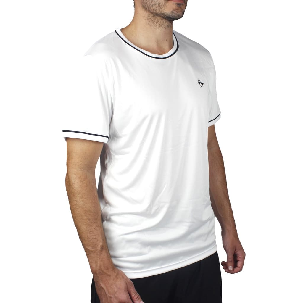 Remera Dunlop Ace Pro Classic Hombre Blanca