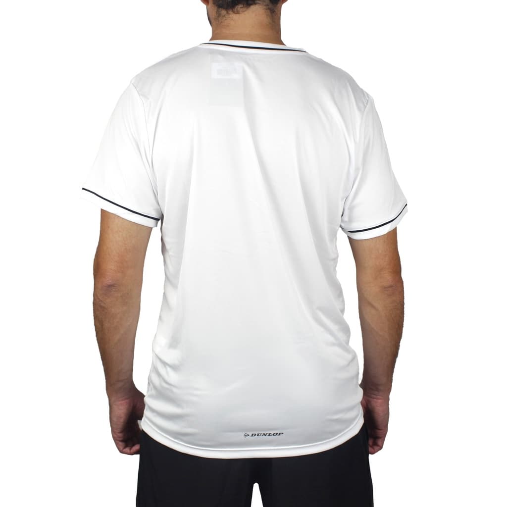 Remera Dunlop Ace Pro Classic Hombre Blanca