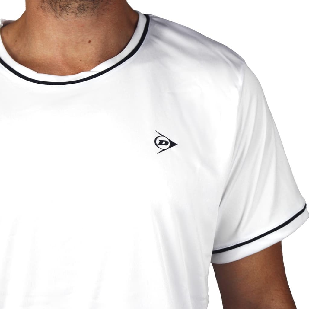 Remera Dunlop Ace Pro Classic Hombre Blanca