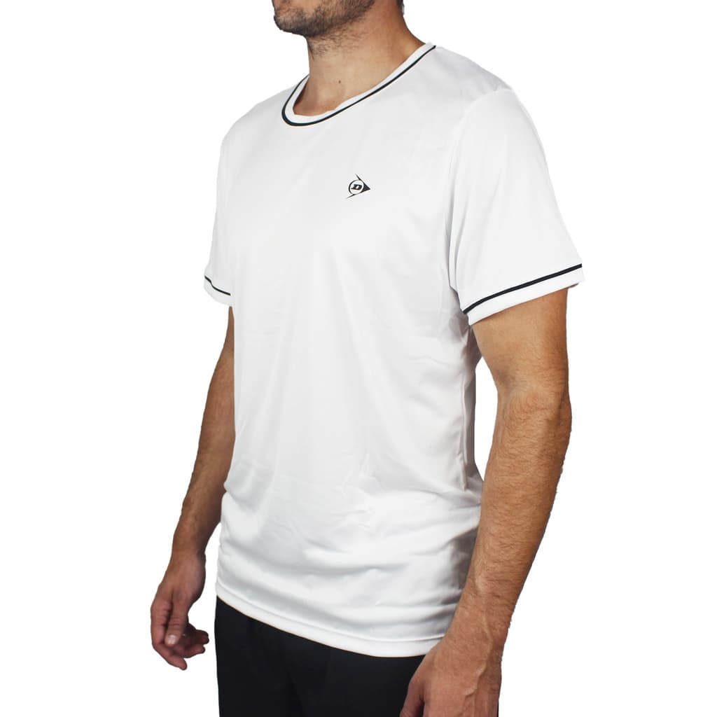 Remera Dunlop Ace Pro Classic Hombre Blanca