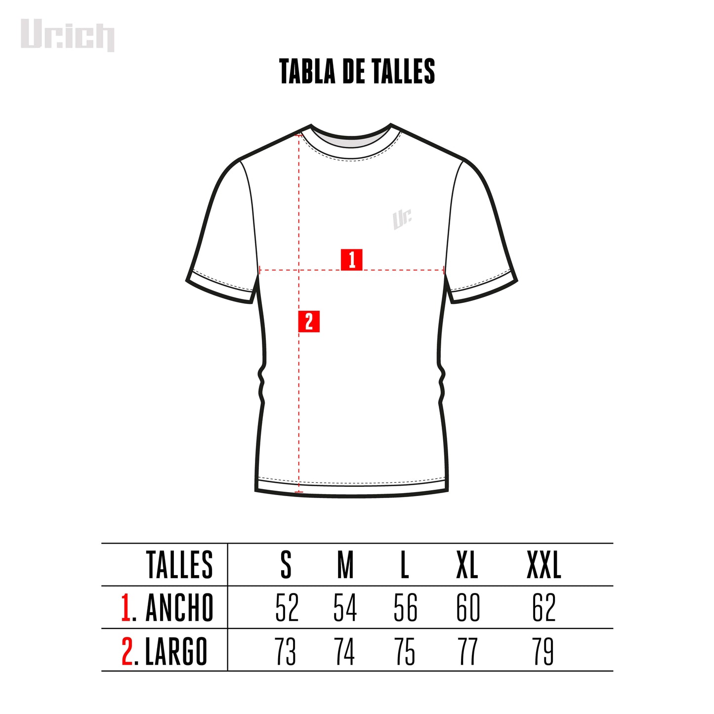 Remera Urich Deep V1 Marino Hombre