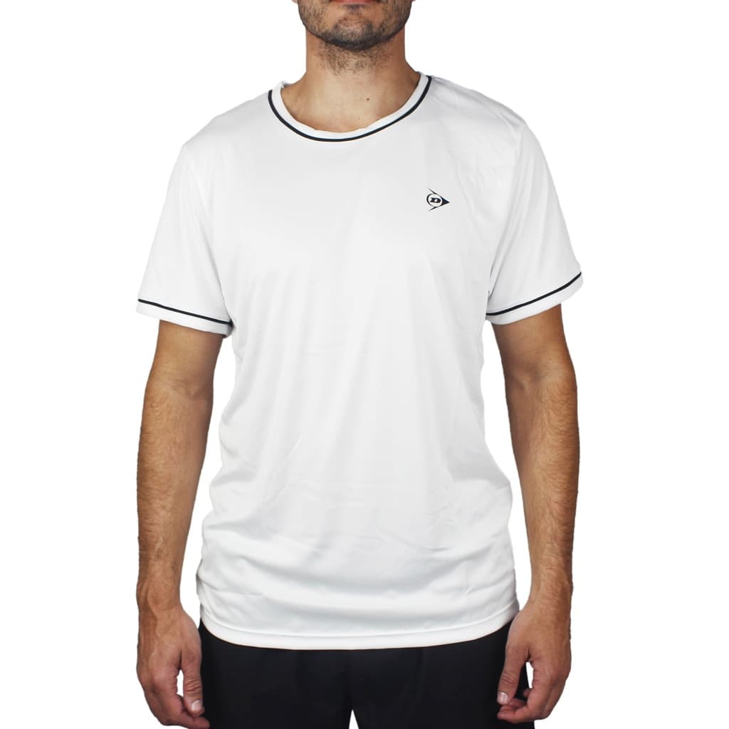 Remera Dunlop Ace Pro Classic Hombre Blanca
