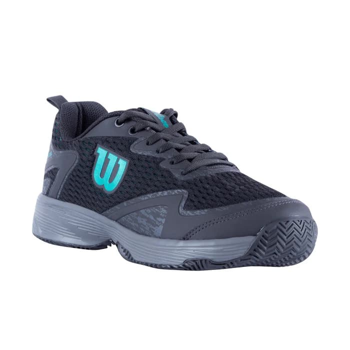 Zapatillas Wilson K Padel 3.0 Negro-Verde Metal