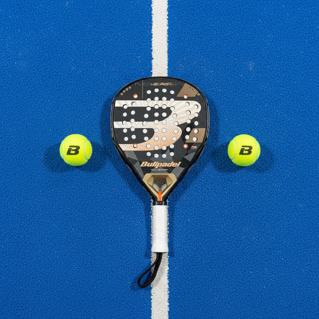 Bullpadel Neuron flat lay