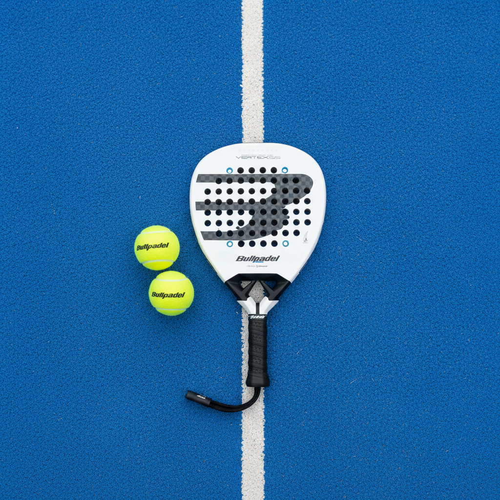 Bullpadel Vertex flat lay