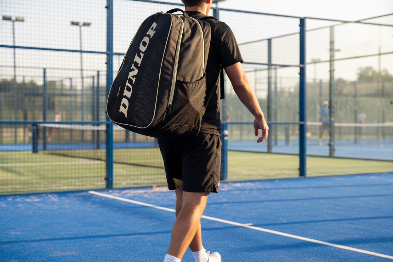 Dunlop Negro-Dorado en uso