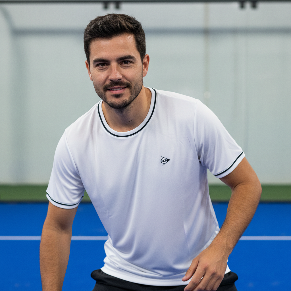 Remera Dunlop Classic close-up