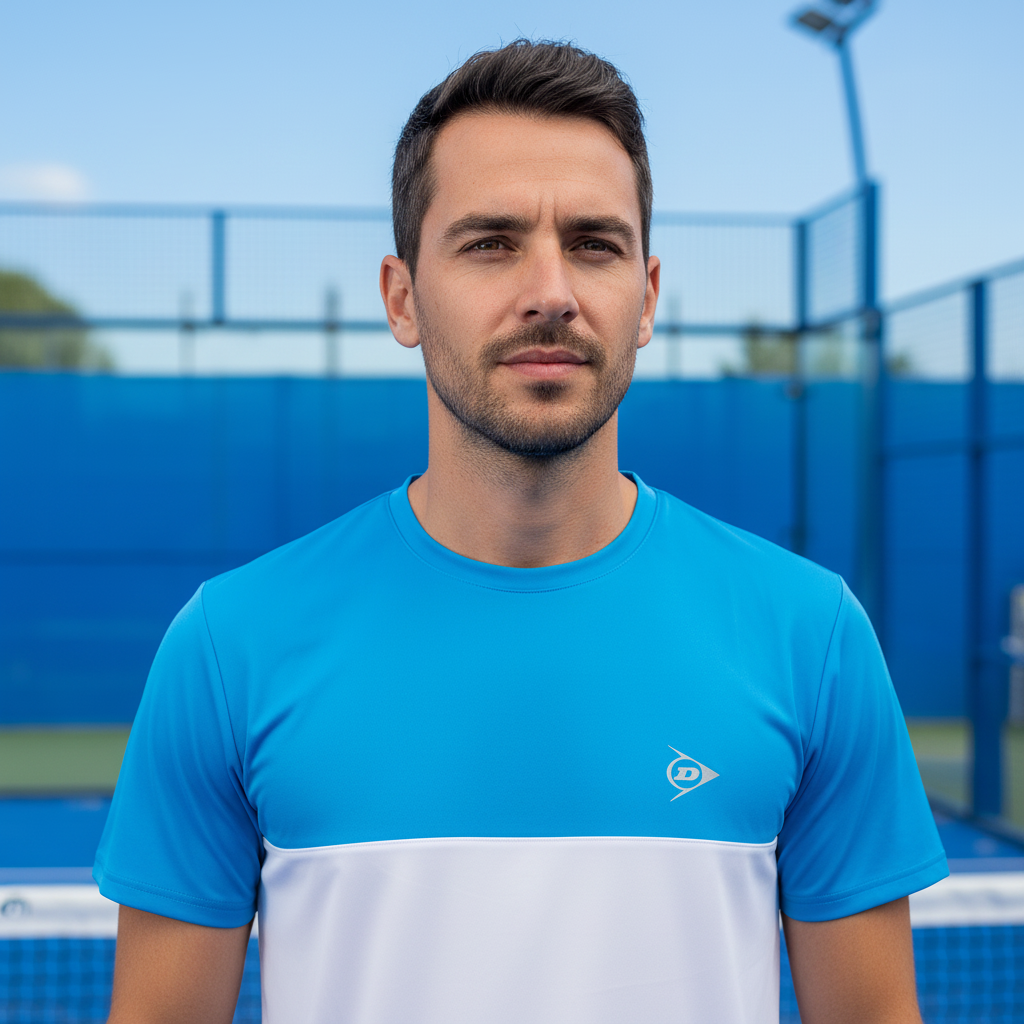 Remera Dunlop Game close-up