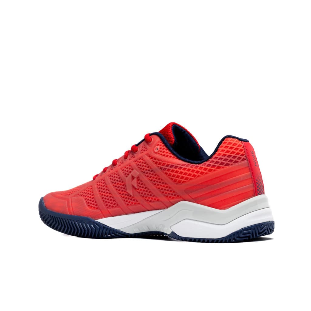 Zapatillas Filament Spin Blanco-Rojo