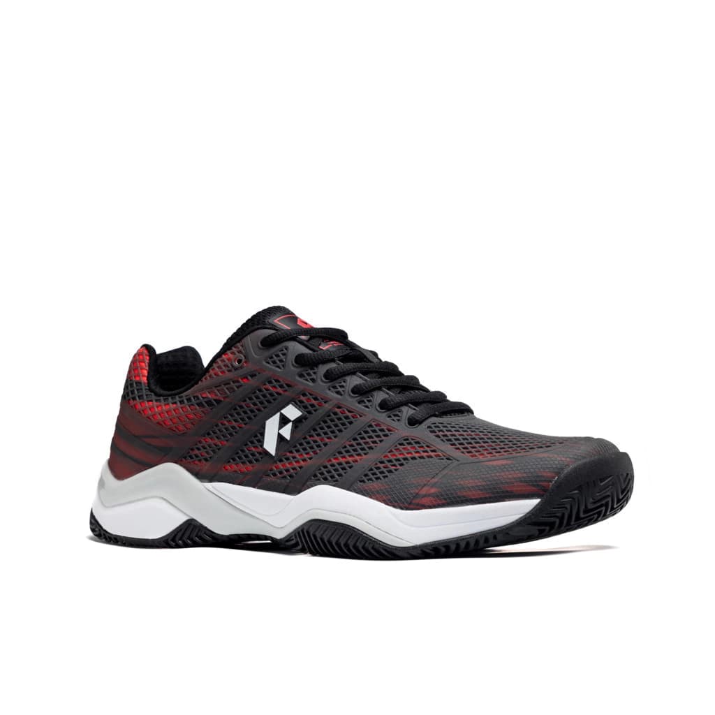 Zapatillas Filament Spin Negro-Rojo