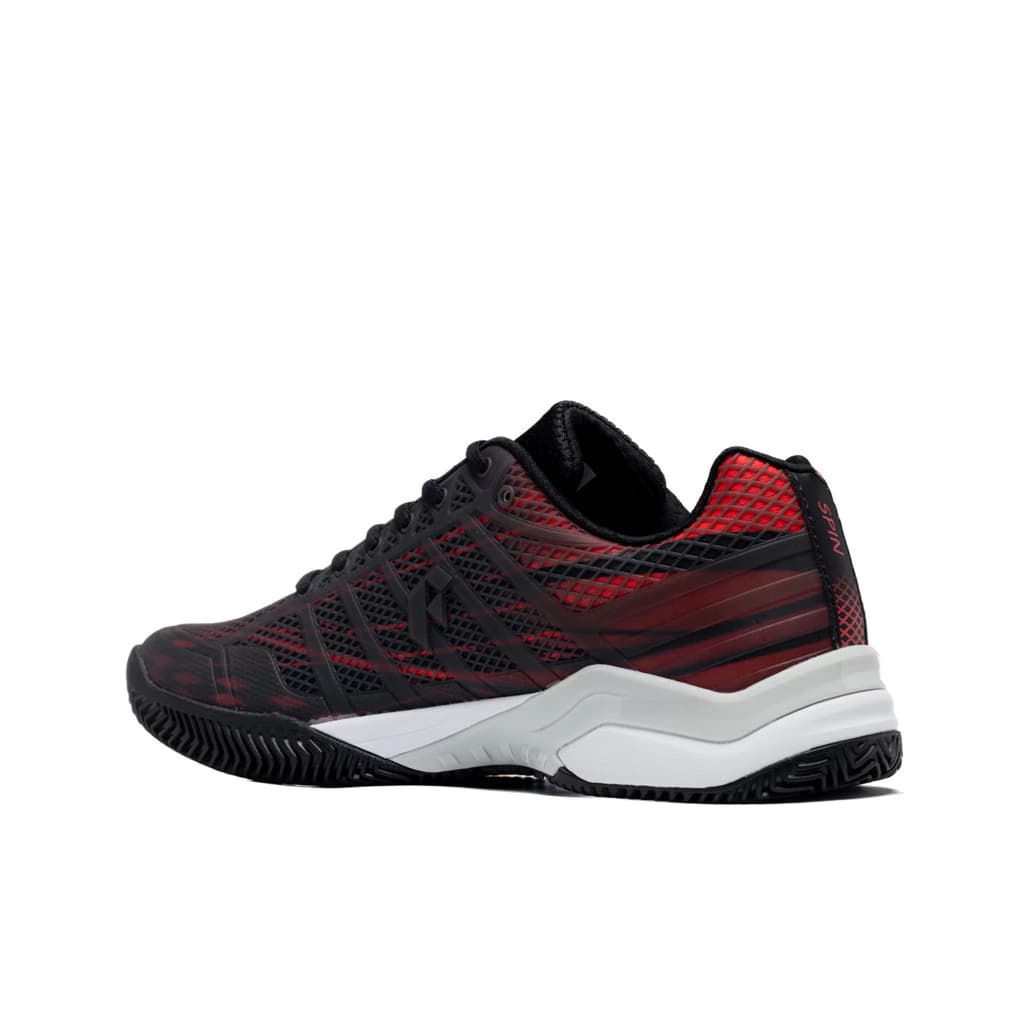 Zapatillas Filament Spin Negro-Rojo