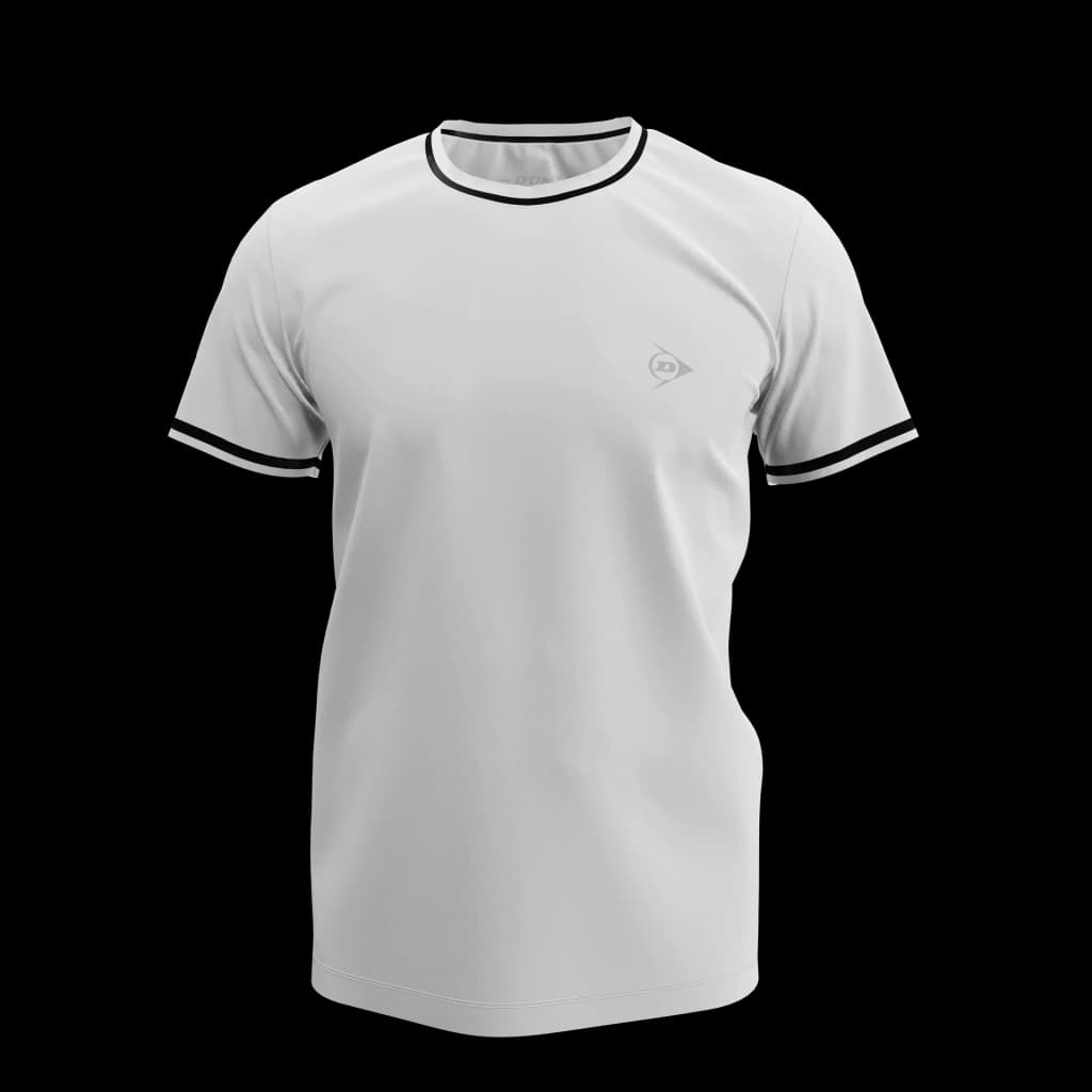 Remera Dunlop Ace Pro Classic Hombre Blanca
